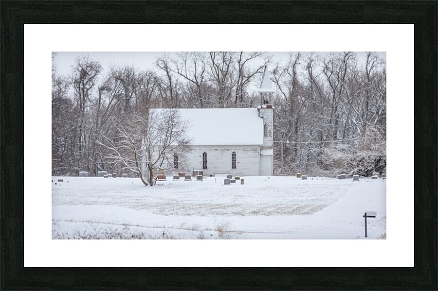 Winter Peace Picture Frame print
