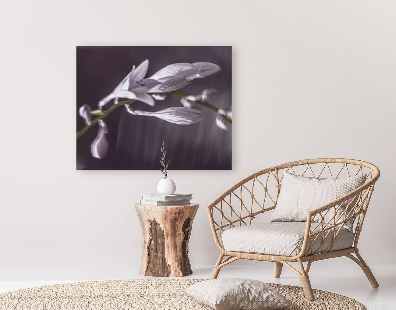 Hosta Blooms VIII Reproduction