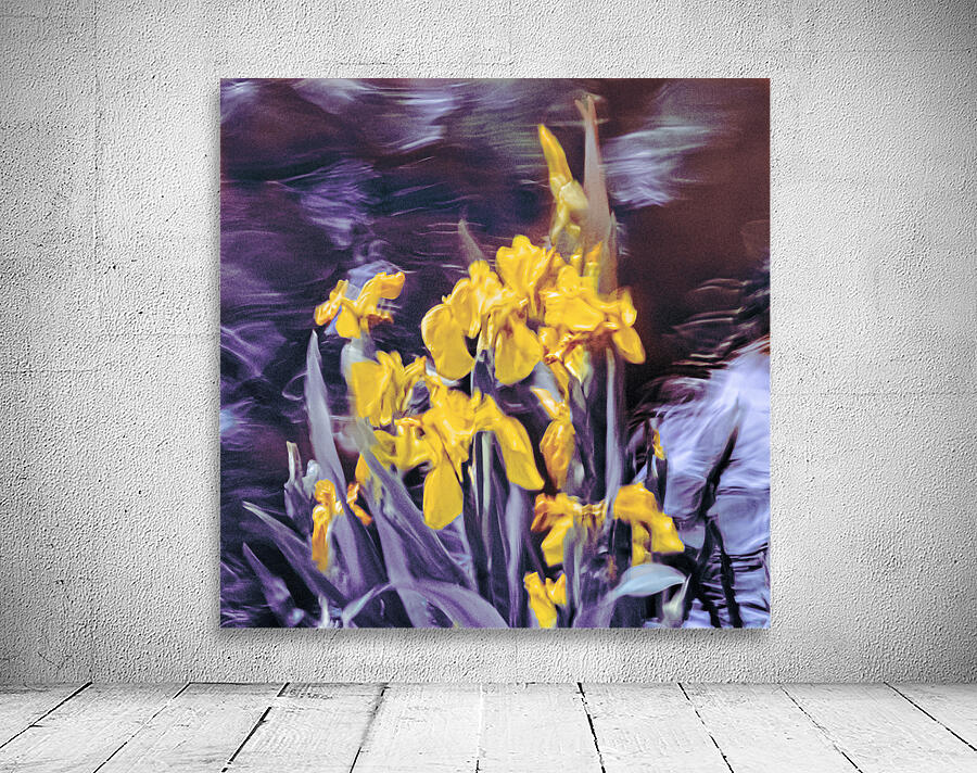 Yellow Water Iris Wall Preview