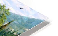 Where the World Grows Quiet HD Metal print