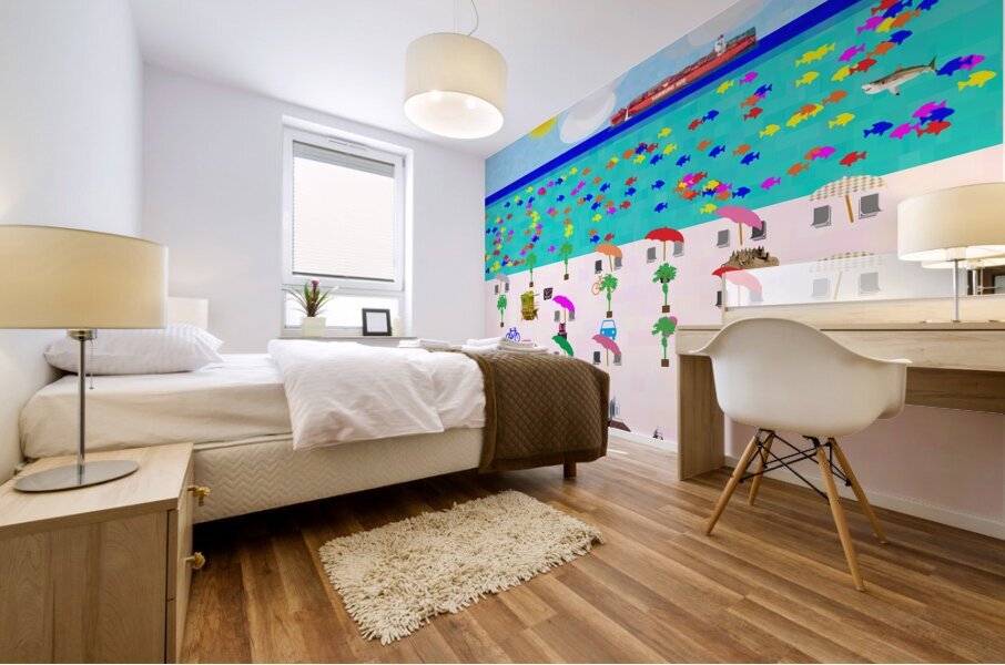 Deco Beach 4 Impression murale