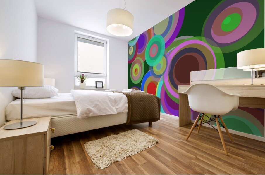 Shapely 1 Mural print