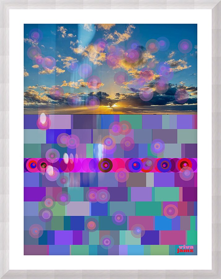 Mimosa Sky 2 Picture Frame print