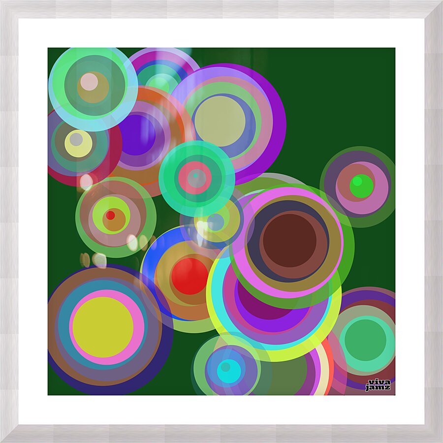 Shapely 1 Picture Frame print