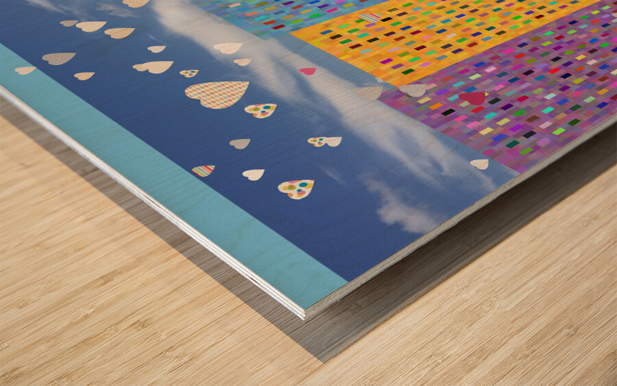 Love Reigns 1 Wood print