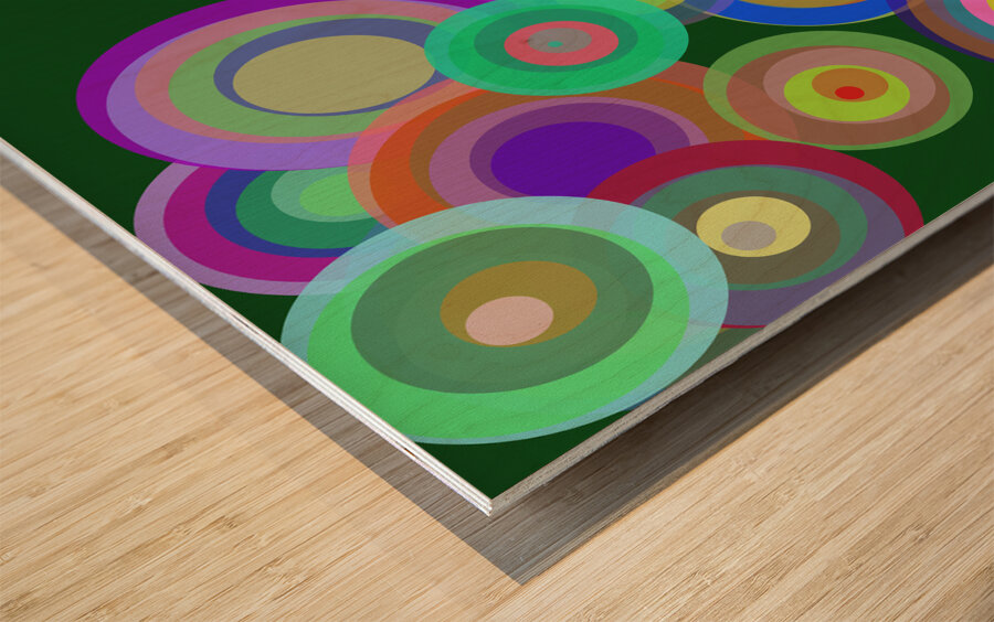 Shapely 1 Wood print