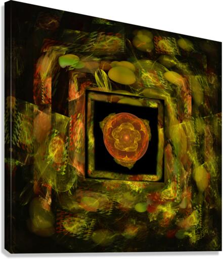 Overdid it on the Frame  Canvas Print