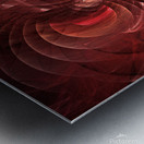 Rapidly Rotating Blades of a Fractal Fan  Metal print