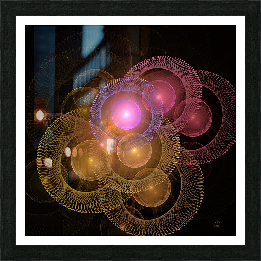 Celestial Convergence  Picture Frame print