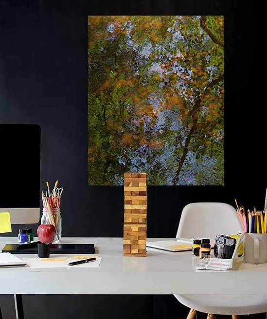 The Mill Pond in Autumn  by Jodi DiLiberto 
