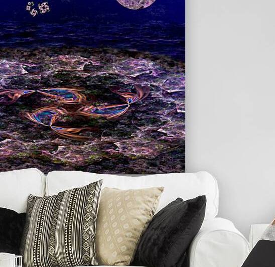 Under a Fractal Moon  by Jodi DiLiberto 