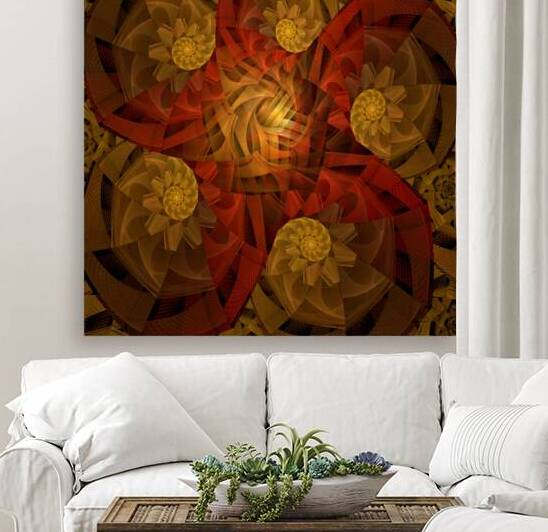 Logarithmic Spirals and a Sea Star  by Jodi DiLiberto 