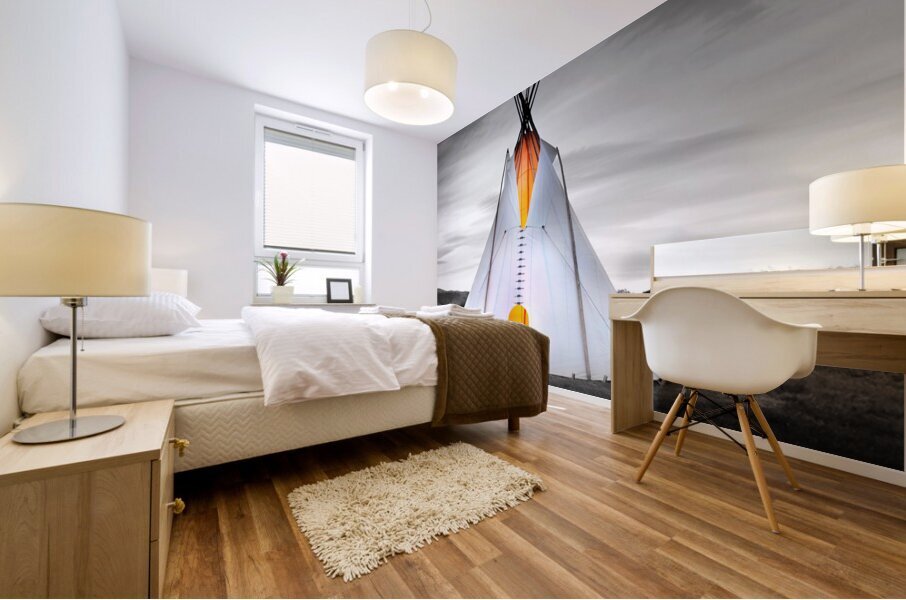 range camp 72x24 Mural print