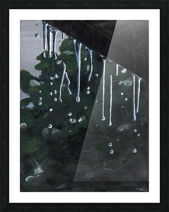 Rainy day Picture Frame print