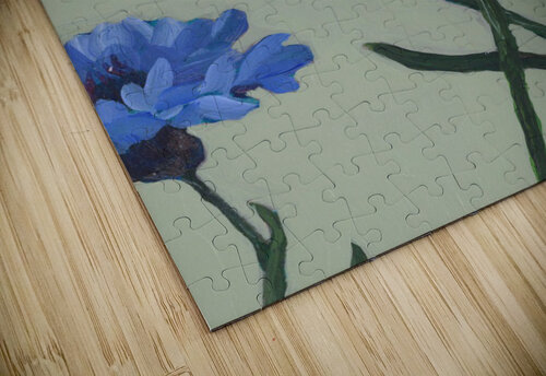 Bachelor buttons Studio Huwe puzzle