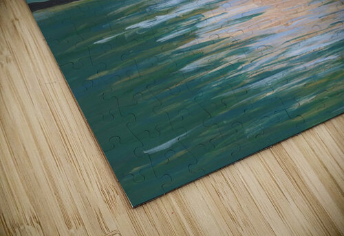 Lake sunset Studio Huwe puzzle