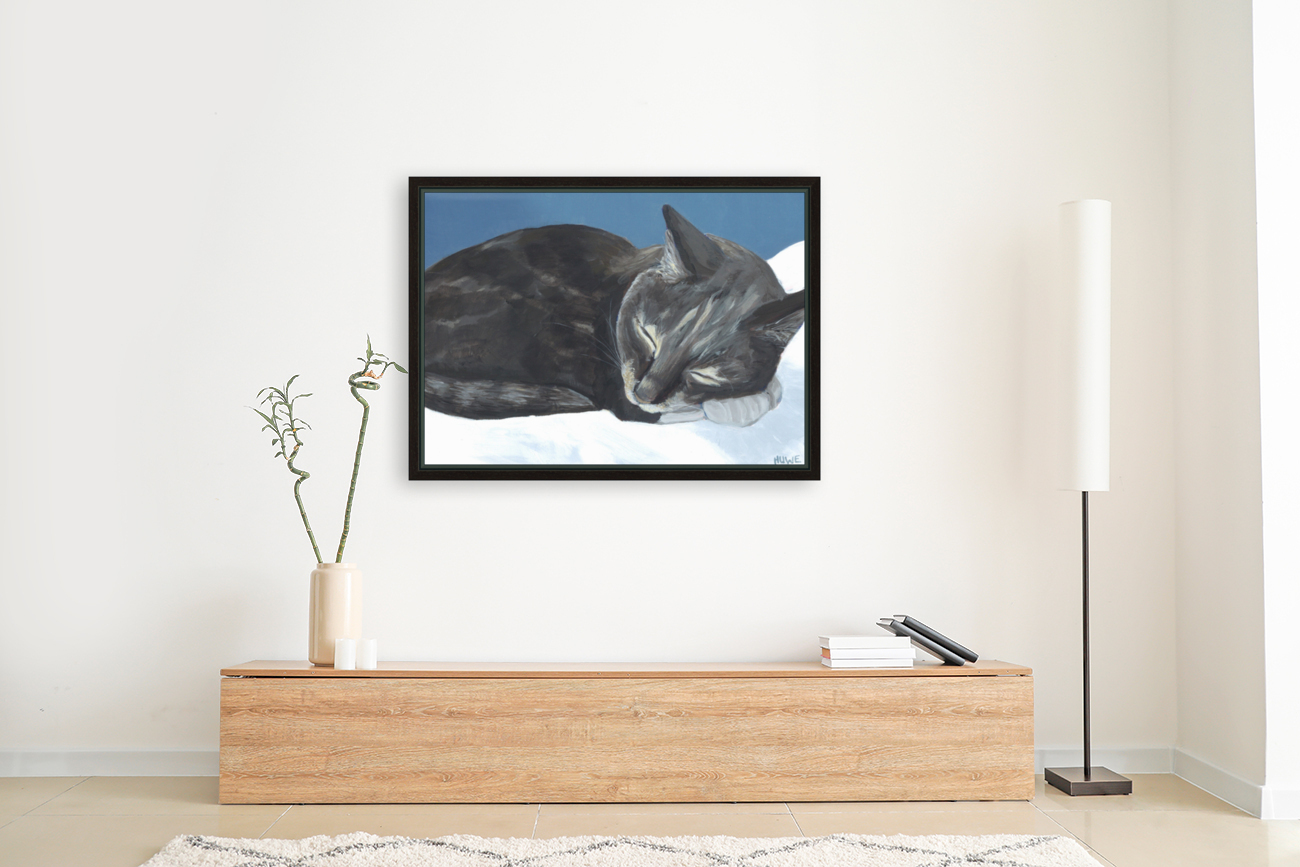 Sleeping cat Reproduction