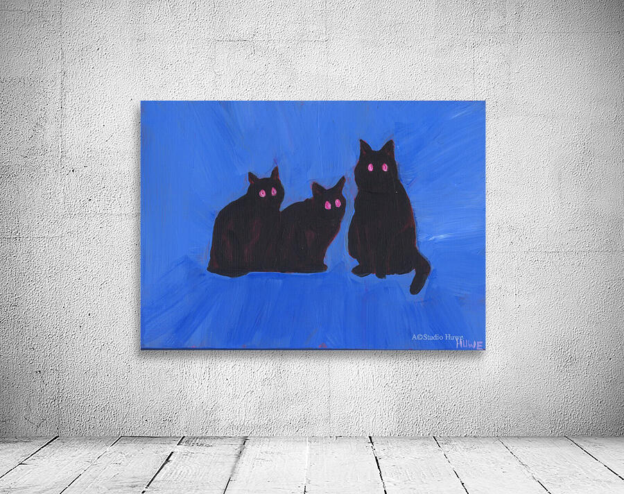 Trippy cats Wall Preview