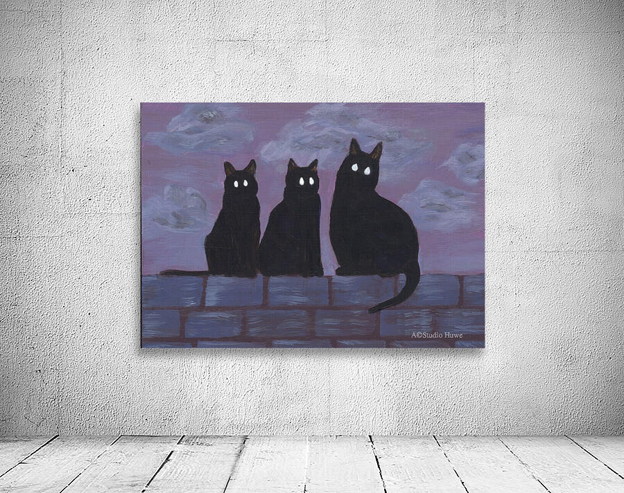 Spooky cats Wall Preview