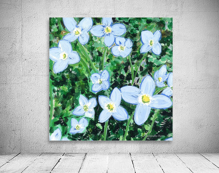 Bluets Wall Preview
