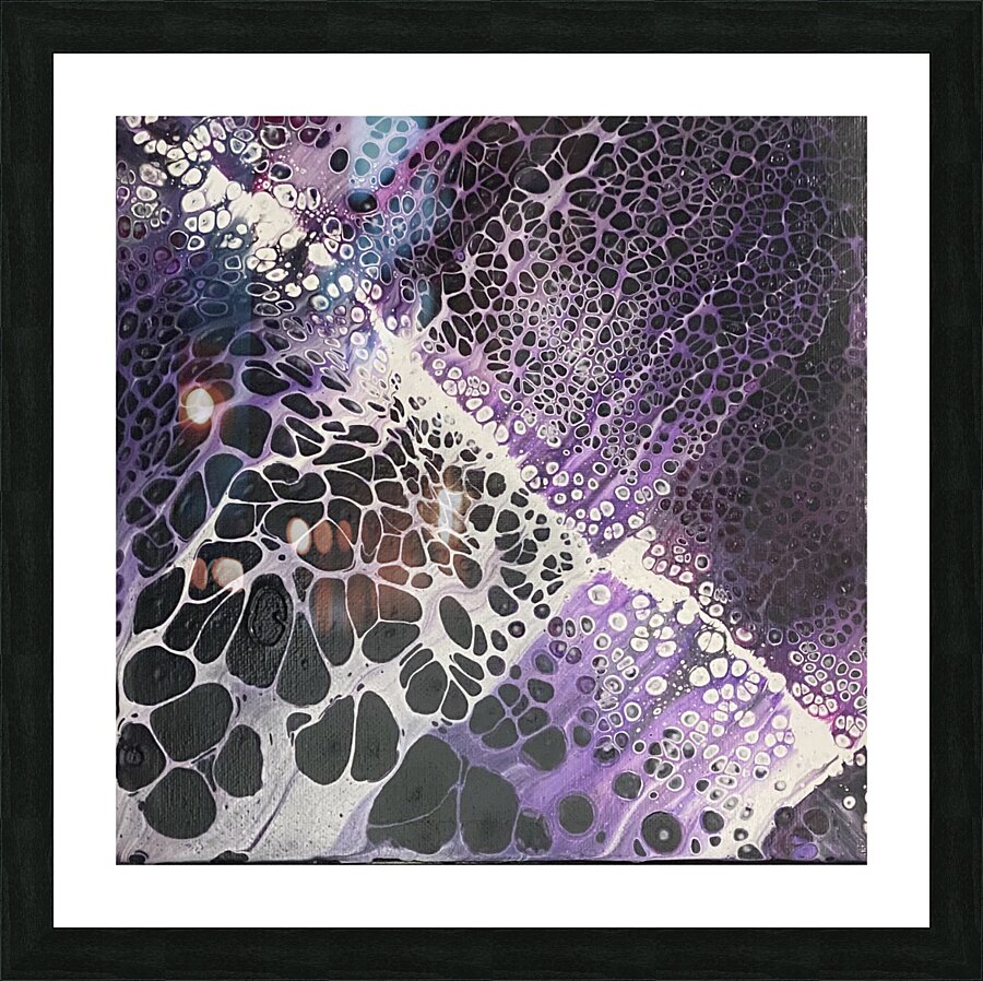 Purple Haze Picture Frame print