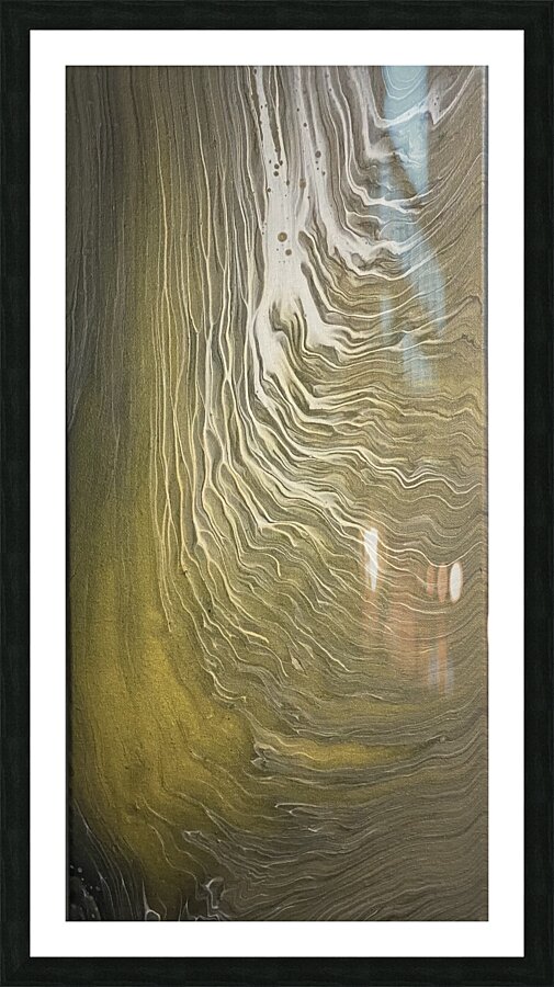 Gold Rush Picture Frame print
