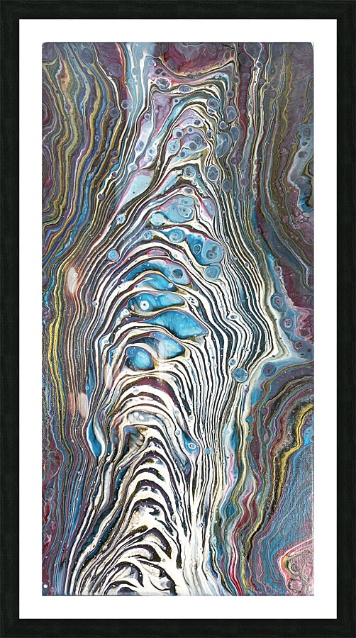 Galactic Tremors Picture Frame print