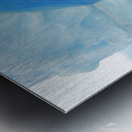 Melting Iceberg Metal print