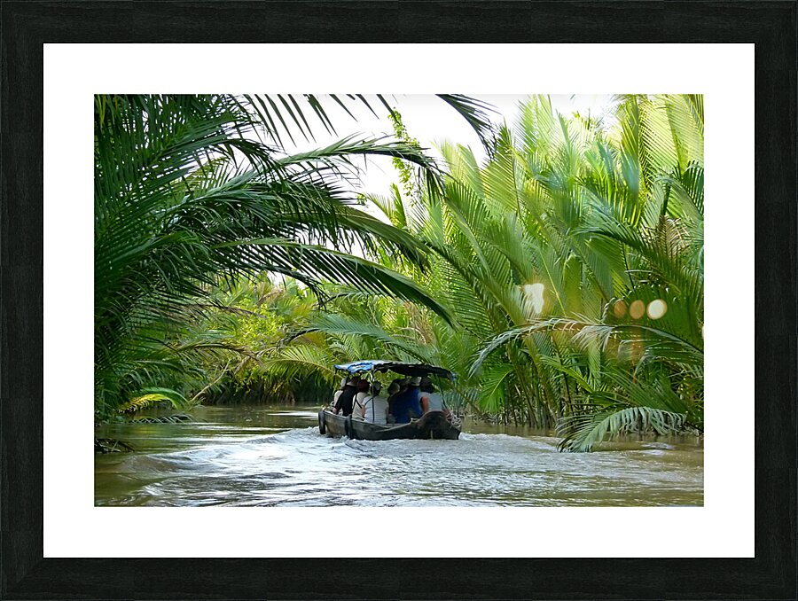 Mekong Picture Frame print