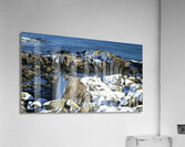 Snowy Rocks  Acrylic Print