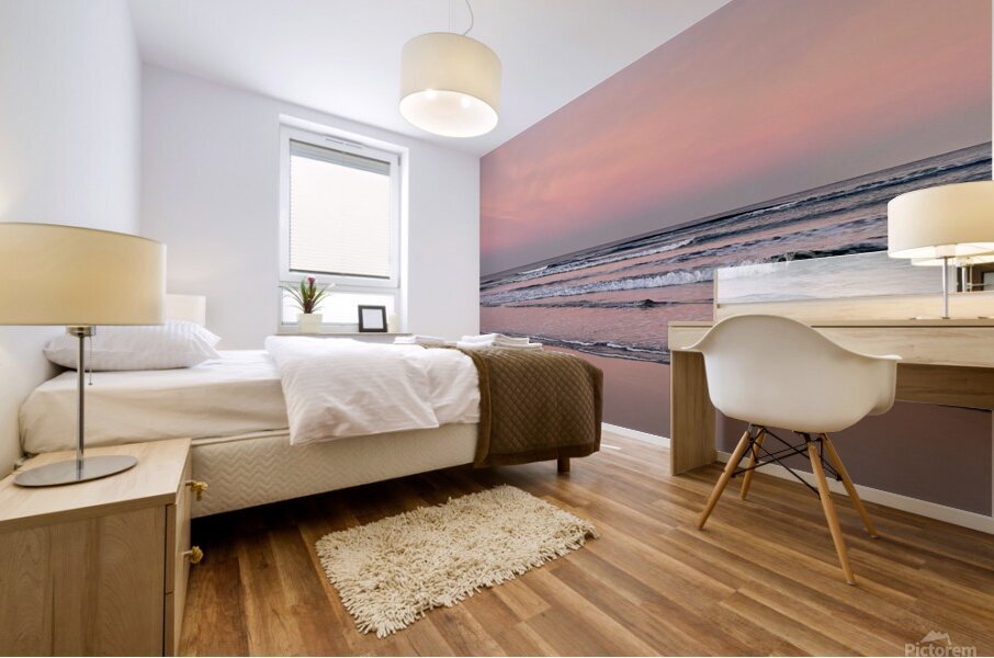 Ogunquit Sunset Mural print