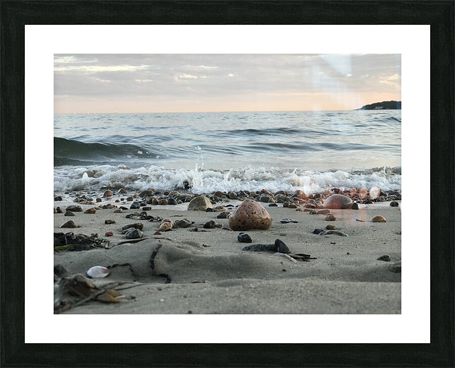 Rocky Waters Picture Frame print