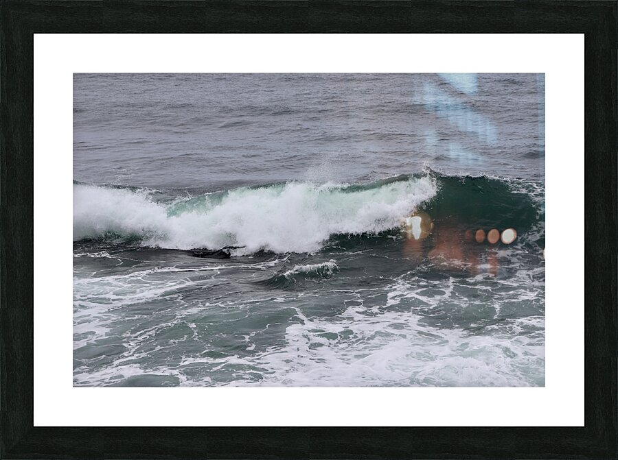 The Perfect Wave Picture Frame print