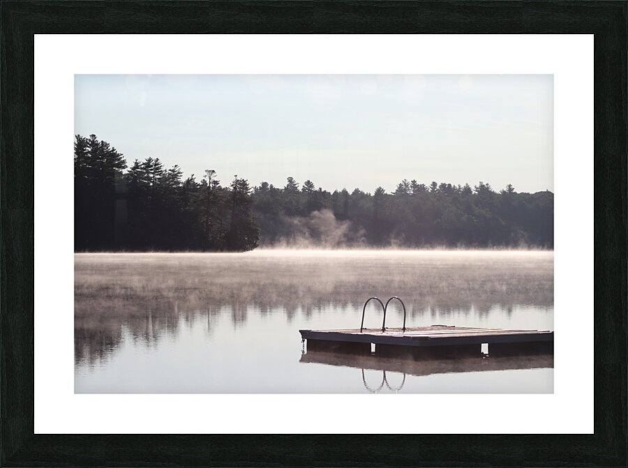 Quiet Dock  Picture Frame print