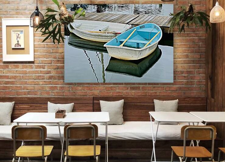 Little Blue Boat  by Jayne Kubicek