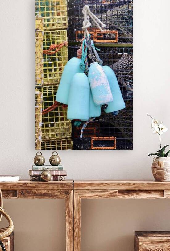 Blue Buoys by Jayne Kubicek