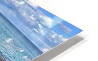 Turquoise Tides HD Metal print