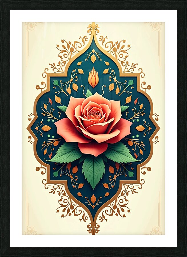 tableau rose Picture Frame print