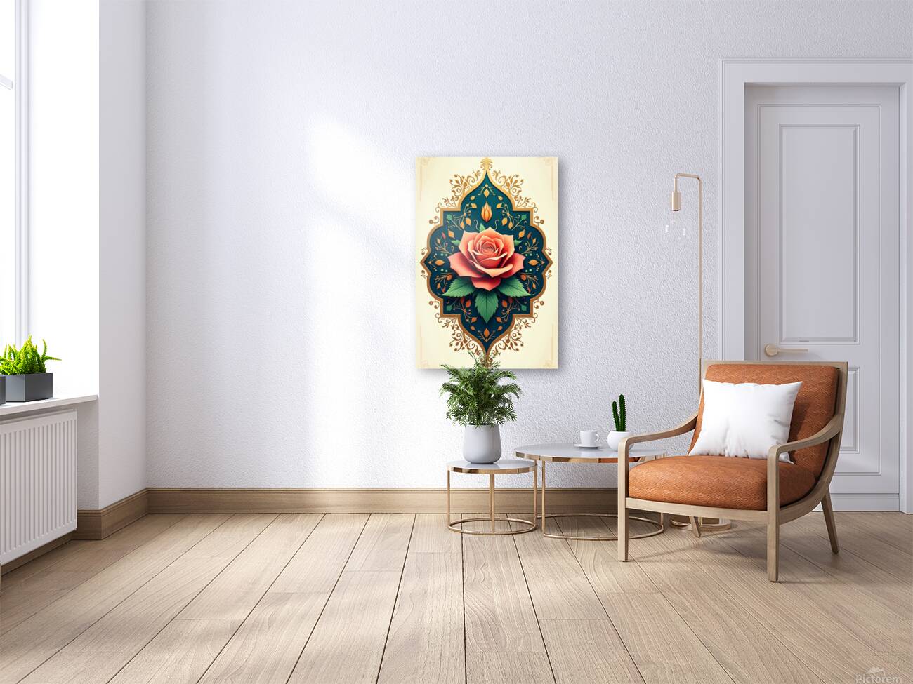 tableau rose Reproduction