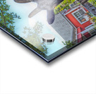 Alert Market Goat Wood Pen Acrylic print