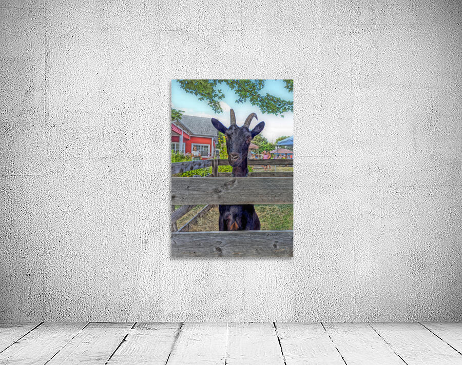 Alert Market Goat Wood Pen Wall Preview