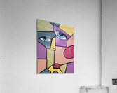 For Purple & Blue Acrylic Print