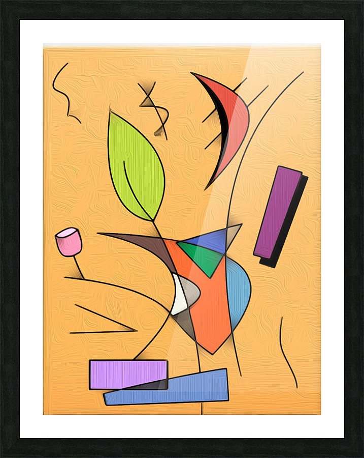 Composition 4 Picture Frame print