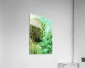 Buddha in Green Acrylic Print