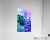 Buddha in Blue Acrylic Print
