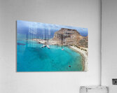 Gramvousa from Above Crete Greece Acrylic Print
