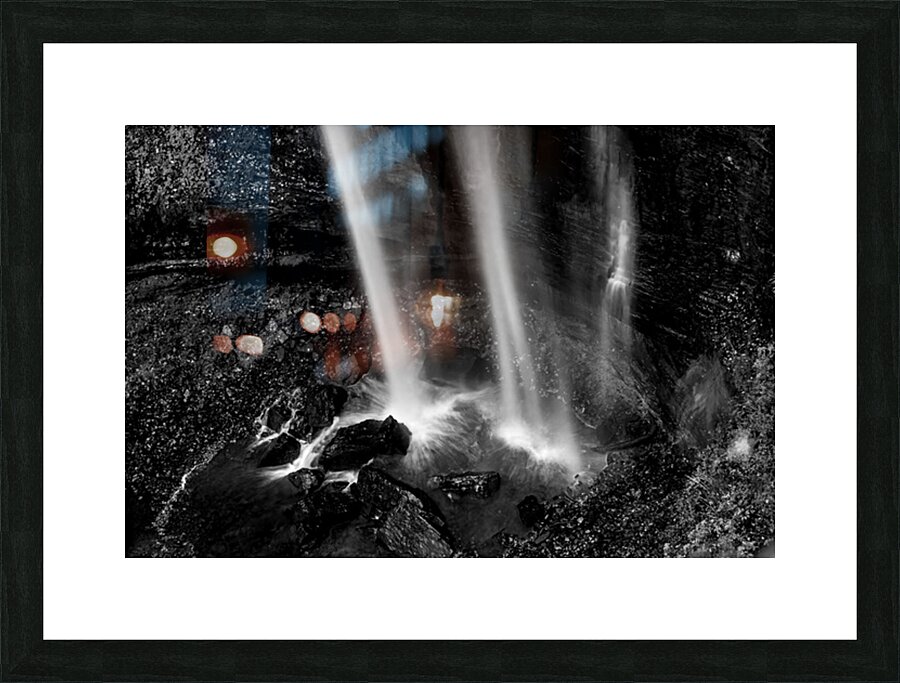 Hamilton Waterfall Picture Frame print