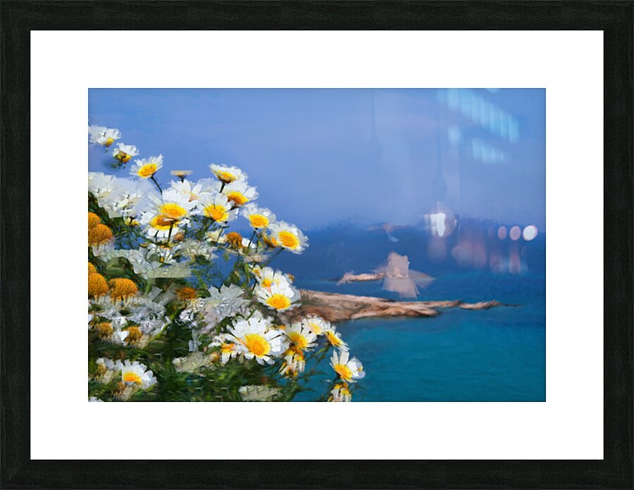Spring in Paros Picture Frame print