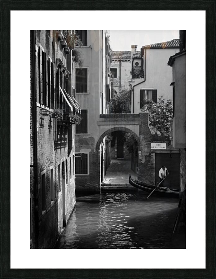 Venice Light and Shadows Picture Frame print