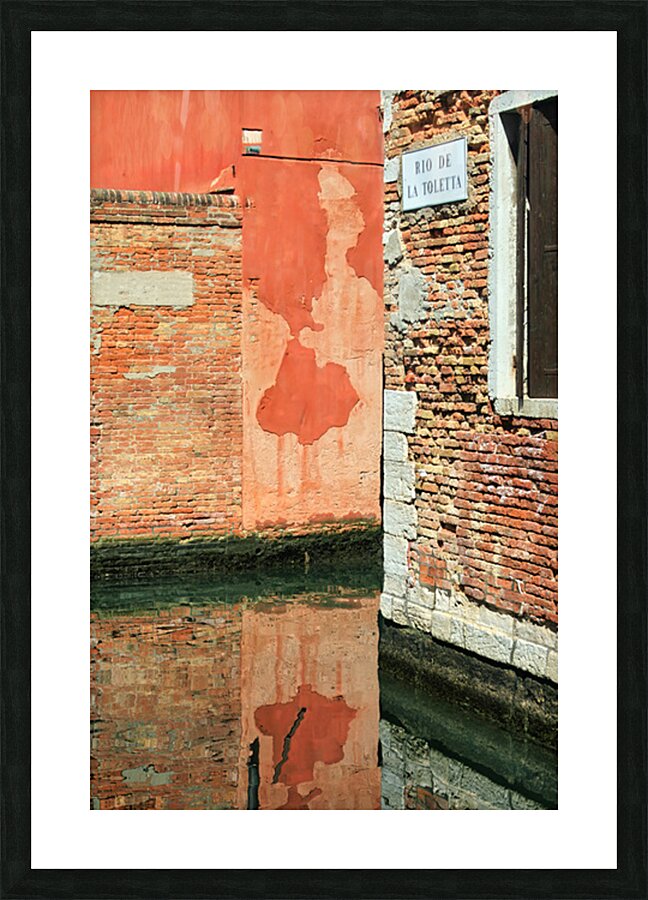 Venice Weathered Wall Picture Frame print